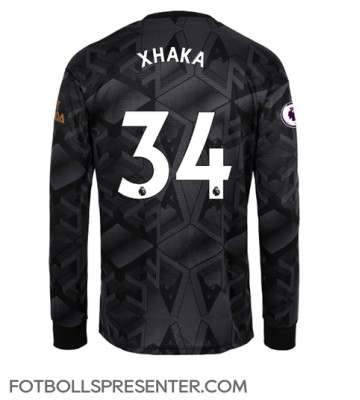 Arsenal Granit Xhaka #34 Borta Matchtröja 2022-23 Långärmad